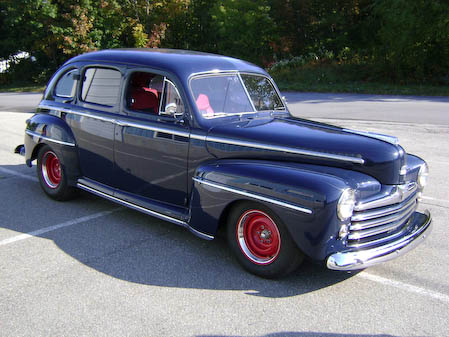 1948 Ford 4-Door Blue Sedan - Pep Classic CarsPep Classic Cars a ford aod transmission wiring 